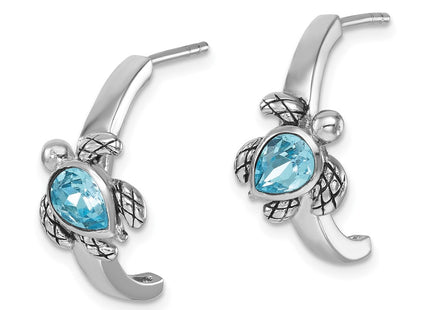 Sterling Silver Earrings Style PLE - Classique Jewelry Inc.
