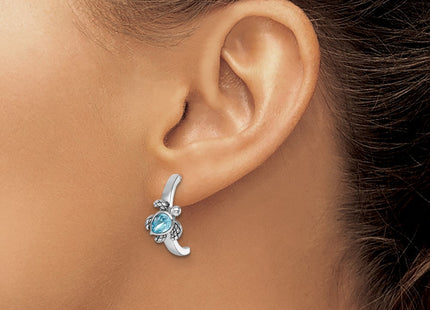 Sterling Silver Earrings Style PLE - Classique Jewelry Inc.