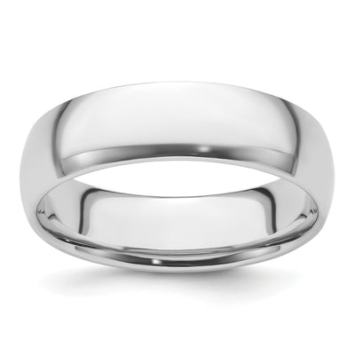 Platinum Lightweight Comfort Fit Wedding Band
