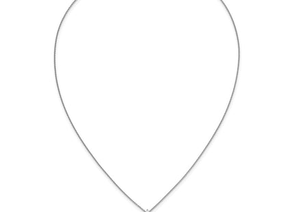 14k White Gold Pendants Style PM1000 - Classique Jewelry Inc.