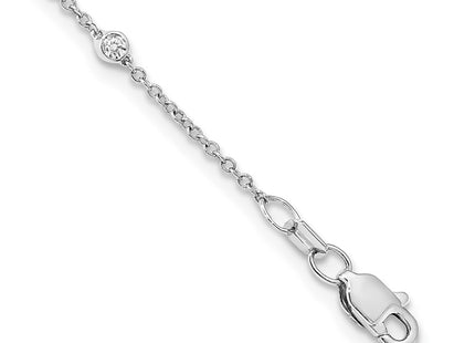 14k White Gold Chain Necklaces Style PM1007 - Classique Jewelry Inc.