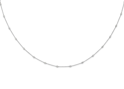 14k White Gold Chain Necklaces Style PM1007 - Classique Jewelry Inc.
