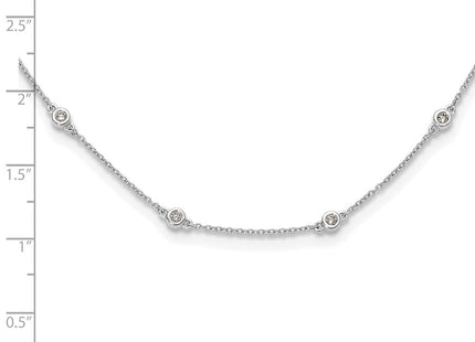 14k White Gold Chain Necklaces Style PM1007 - Classique Jewelry Inc.