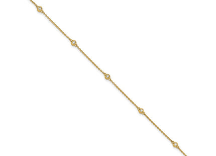 14k Yellow Gold Chain Bracelets Style PM1009 - Classique Jewelry Inc.