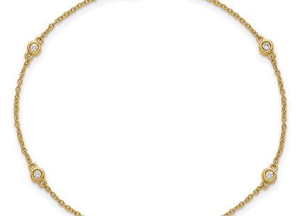 14k Yellow Gold Chain Bracelets Style PM1009 - Classique Jewelry Inc.