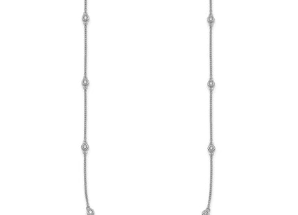 14k White Gold Chain Necklaces Style PM1009 - Classique Jewelry Inc.