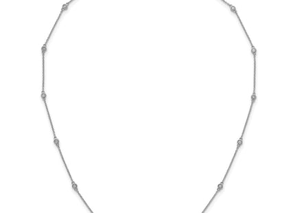 14k White Gold Chain Necklaces Style PM1009 - Classique Jewelry Inc.
