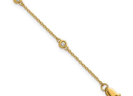14k Yellow Gold Chain Bracelets Style PM1010 - Classique Jewelry Inc.