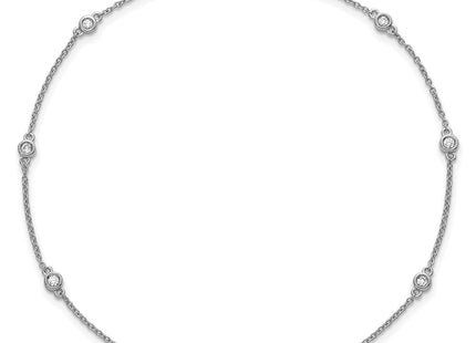 14k White Gold Chains Style PM1010 - Classique Jewelry Inc.