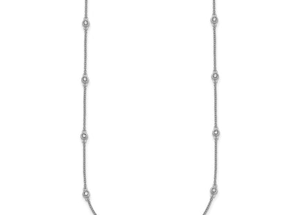 14k White Gold Chain Necklaces Style PM1010 - Classique Jewelry Inc.
