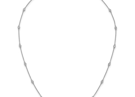 14k White Gold Chain Necklaces Style PM1010 - Classique Jewelry Inc.