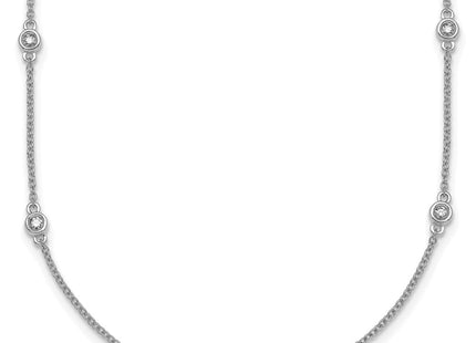 14k White Gold Chain Necklaces Style PM1010 - Classique Jewelry Inc.