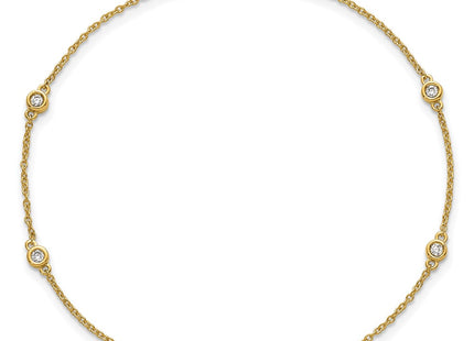 14k Yellow Gold Chain Bracelets Style PM1012 - Classique Jewelry Inc.
