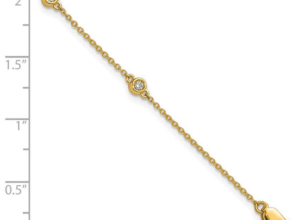 14k Yellow Gold Chain Bracelets Style PM1012 - Classique Jewelry Inc.
