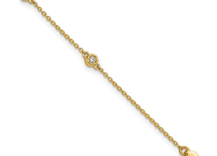 14k Yellow Gold Chain Bracelets Style PM1012 - Classique Jewelry Inc.