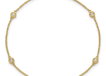 14k Yellow Gold Chain Bracelets Style PM1013 - Classique Jewelry Inc.