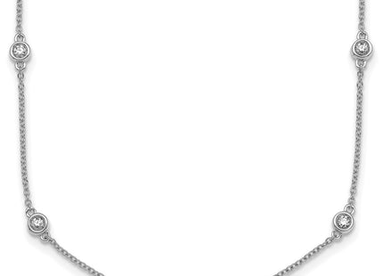 14k White Gold Chain Necklaces Style PM1013 - Classique Jewelry Inc.