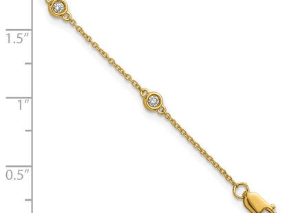 14k Yellow Gold Chain Bracelets Style PM1014 - Classique Jewelry Inc.