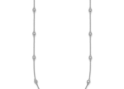14k White Gold Chain Necklaces Style PM1014 - Classique Jewelry Inc.
