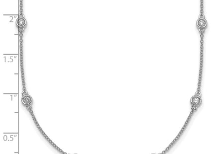 14k White Gold Chain Necklaces Style PM1014 - Classique Jewelry Inc.