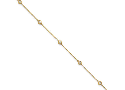 14k Yellow Gold Chain Bracelets Style PM1015 - Classique Jewelry Inc.