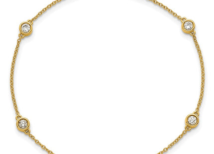 14k Yellow Gold Chain Bracelets Style PM1015 - Classique Jewelry Inc.