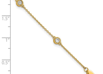 14k Yellow Gold Chain Bracelets Style PM1015 - Classique Jewelry Inc.
