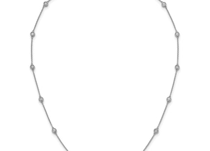 14k White Gold Chain Necklaces Style PM1015 - Classique Jewelry Inc.