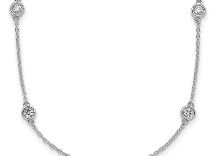14k White Gold Chain Necklaces Style PM1015 - Classique Jewelry Inc.