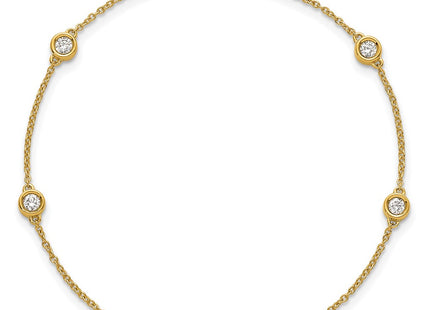 14k Yellow Gold Chain Bracelets Style PM1016 - Classique Jewelry Inc.