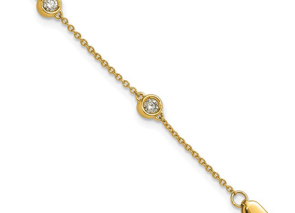 14k Yellow Gold Chain Bracelets Style PM1016 - Classique Jewelry Inc.