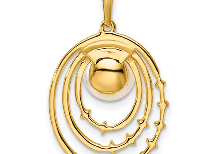 14k Yellow Gold Pendants Style PM10174 - Classique Jewelry Inc.