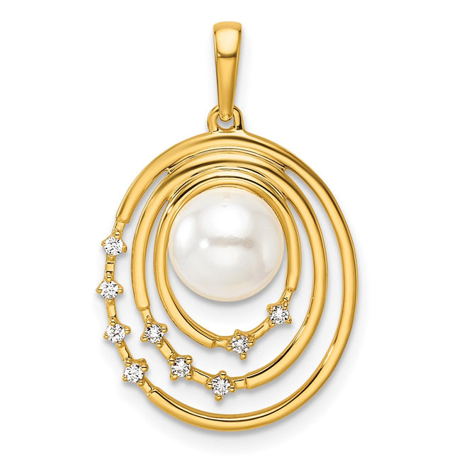 14k Yellow Gold Pendants Style PM10174 - Classique Jewelry Inc.