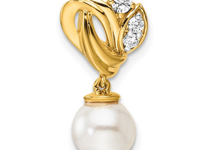 14K gold diamond chain