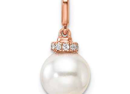 14k Rose Gold Pendants Style PM10183 - Classique Jewelry Inc.