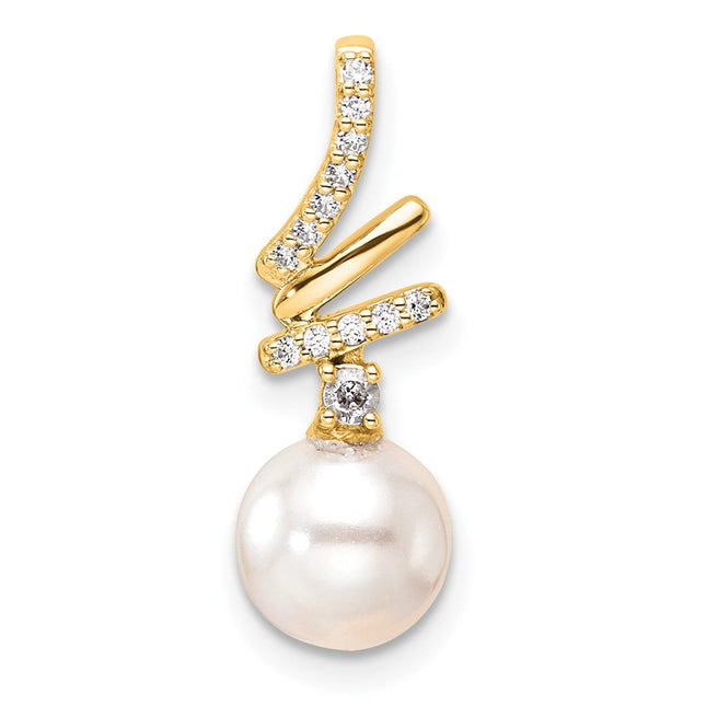 14K gold diamond chain