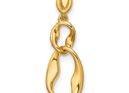 14k Yellow Gold Pendants Style PM10206 - Classique Jewelry Inc.