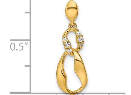 14k Yellow Gold Pendants Style PM10206 - Classique Jewelry Inc.