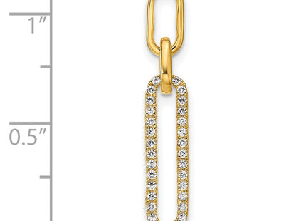 14k Yellow Gold Pendants Style PM10274 - Classique Jewelry Inc.