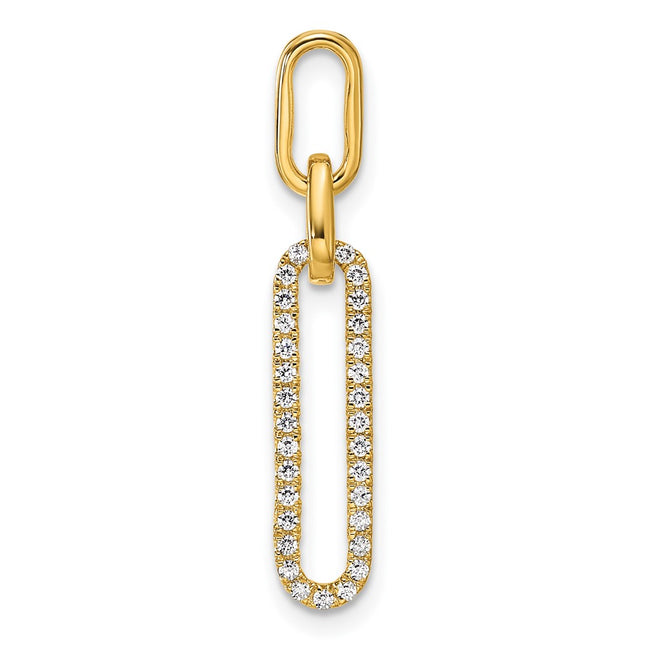 14k Yellow Gold Pendants Style PM10274 - Classique Jewelry Inc.