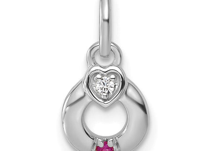 14k White Gold Pendants Style PM10729 - Classique Jewelry Inc.