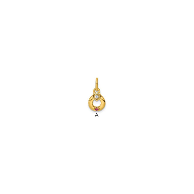 14k Yellow Gold Pendants Style PM10729 - Classique Jewelry Inc.