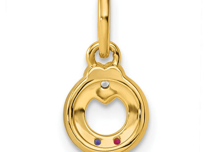 14k Yellow Gold Pendants Style PM10729 - Classique Jewelry Inc.