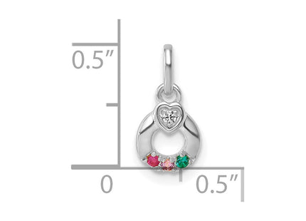 14k White Gold Pendants Style PM10729 - Classique Jewelry Inc.