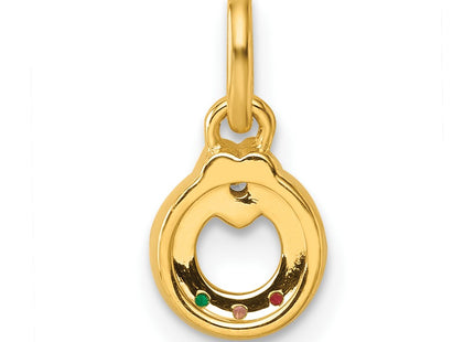 14k Yellow Gold Pendants Style PM10729 - Classique Jewelry Inc.