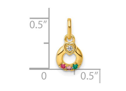 14k Yellow Gold Pendants Style PM10729 - Classique Jewelry Inc.