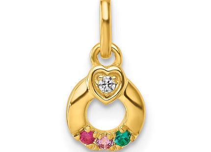 14k Yellow Gold Pendants Style PM10729 - Classique Jewelry Inc.