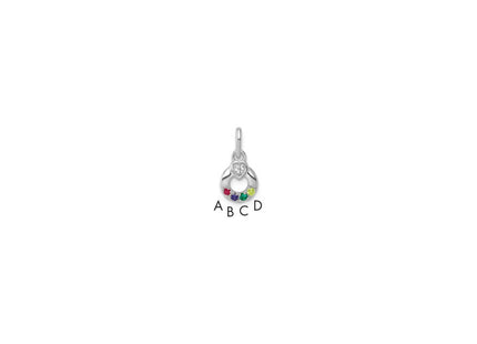 14k White Gold Pendants Style PM10729 - Classique Jewelry Inc.