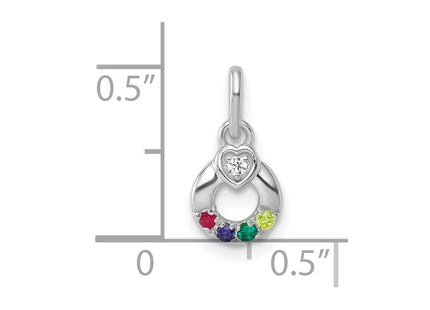 14k White Gold Pendants Style PM10729 - Classique Jewelry Inc.