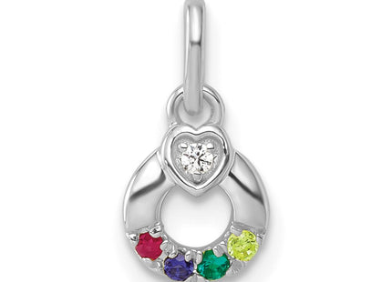 14k White Gold Pendants Style PM10729 - Classique Jewelry Inc.